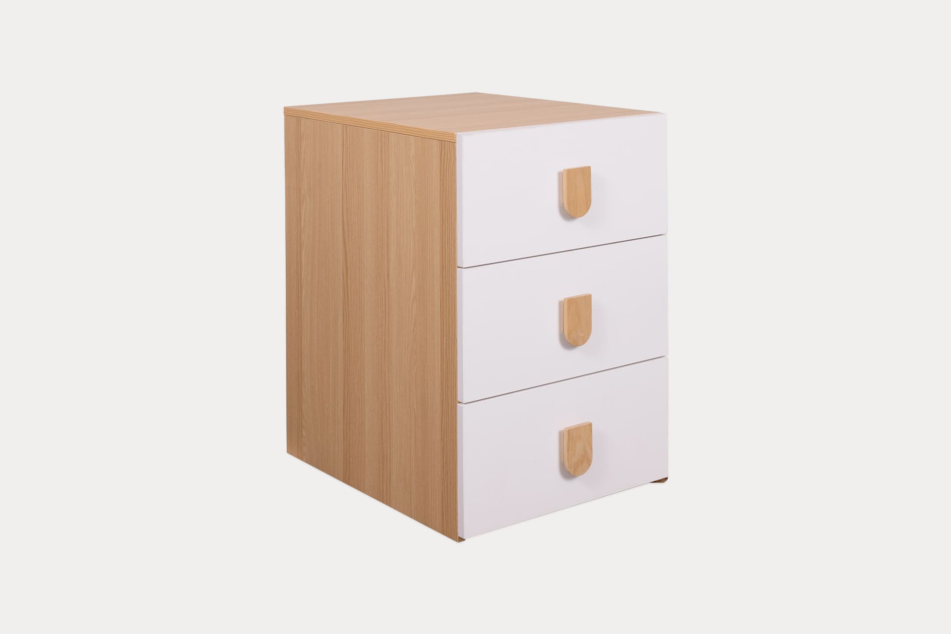 Wooden Chest of 3 Drawers (W51 x D72 x H75cm) was $1,680